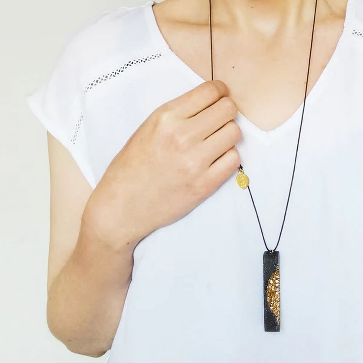 BoldB Mooralla Concrete Necklace - Image 3
