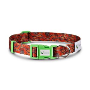 Outback dog collar made from recycled plastic