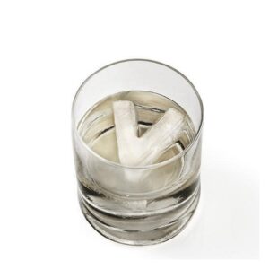 ice cube letter shape V