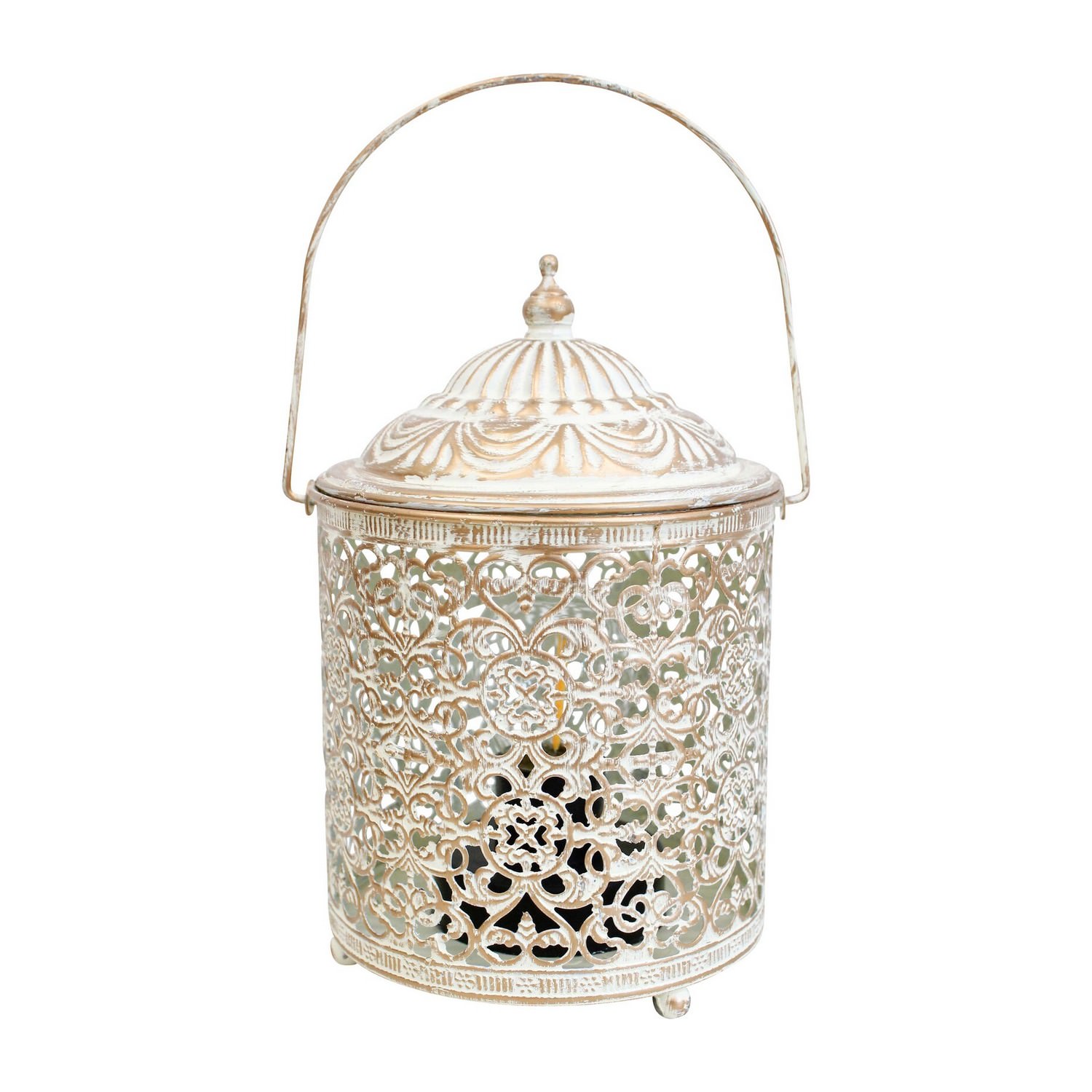 Moroccan style LED lantern 3 with handle