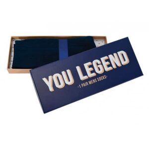 men's socks boxed - you legend