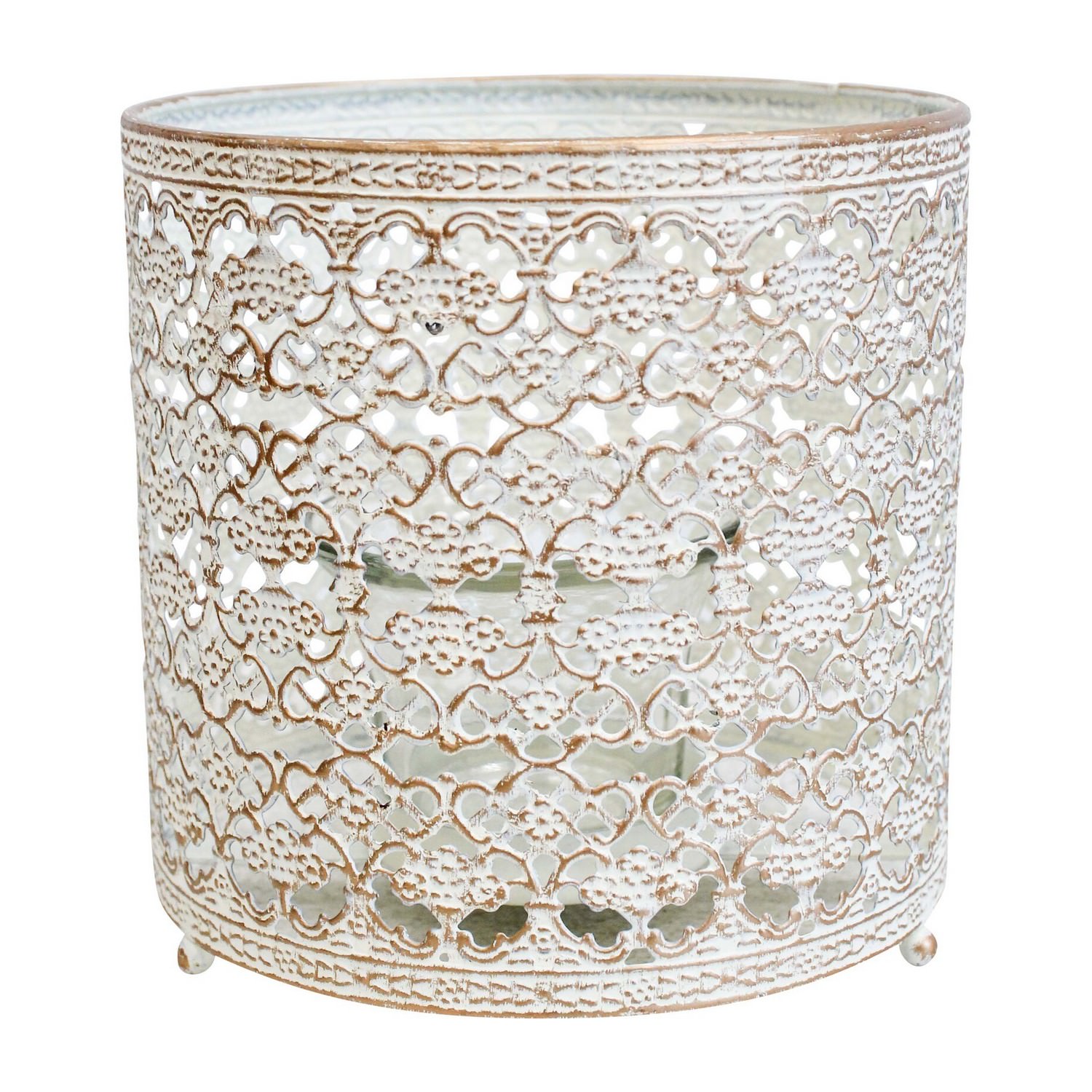 Moroccan Style Votive Candle Holder 13x12.5 - Image 2