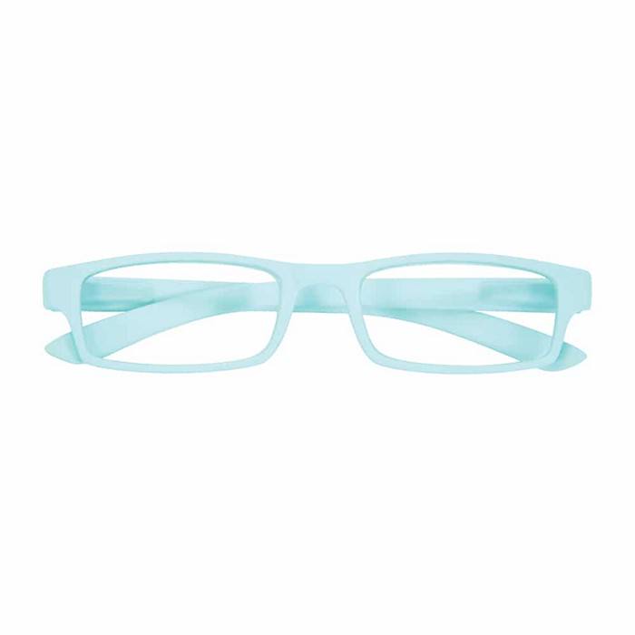 iSee reading glasses in pastel blue