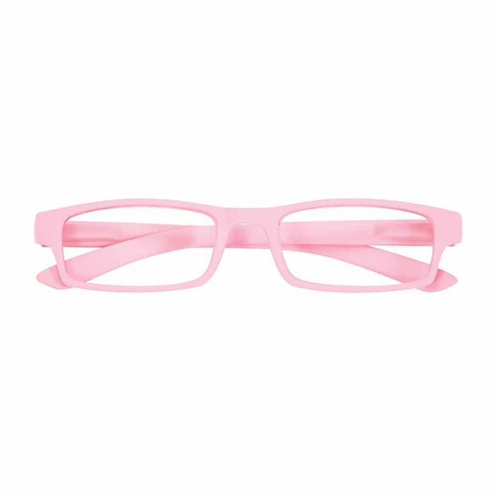 pastel pink readers form the isee reading glasses range