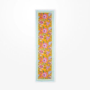 Cotton Table Runner sunshine