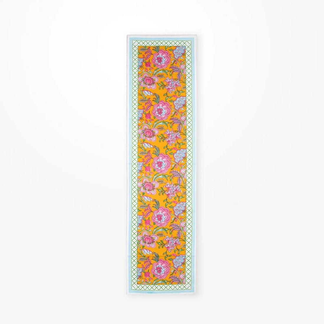 Cotton Table Runner sunshine