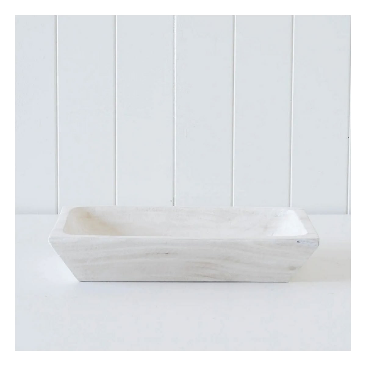 Whitewash Timber Tray - Image 5
