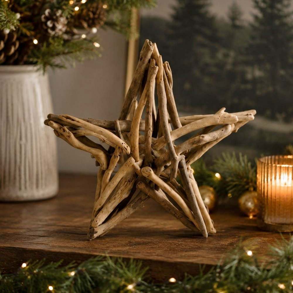 driftwood star decor ornament