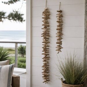 natural driftwood hanging garland - two sizes available - 2m and 1.2m long