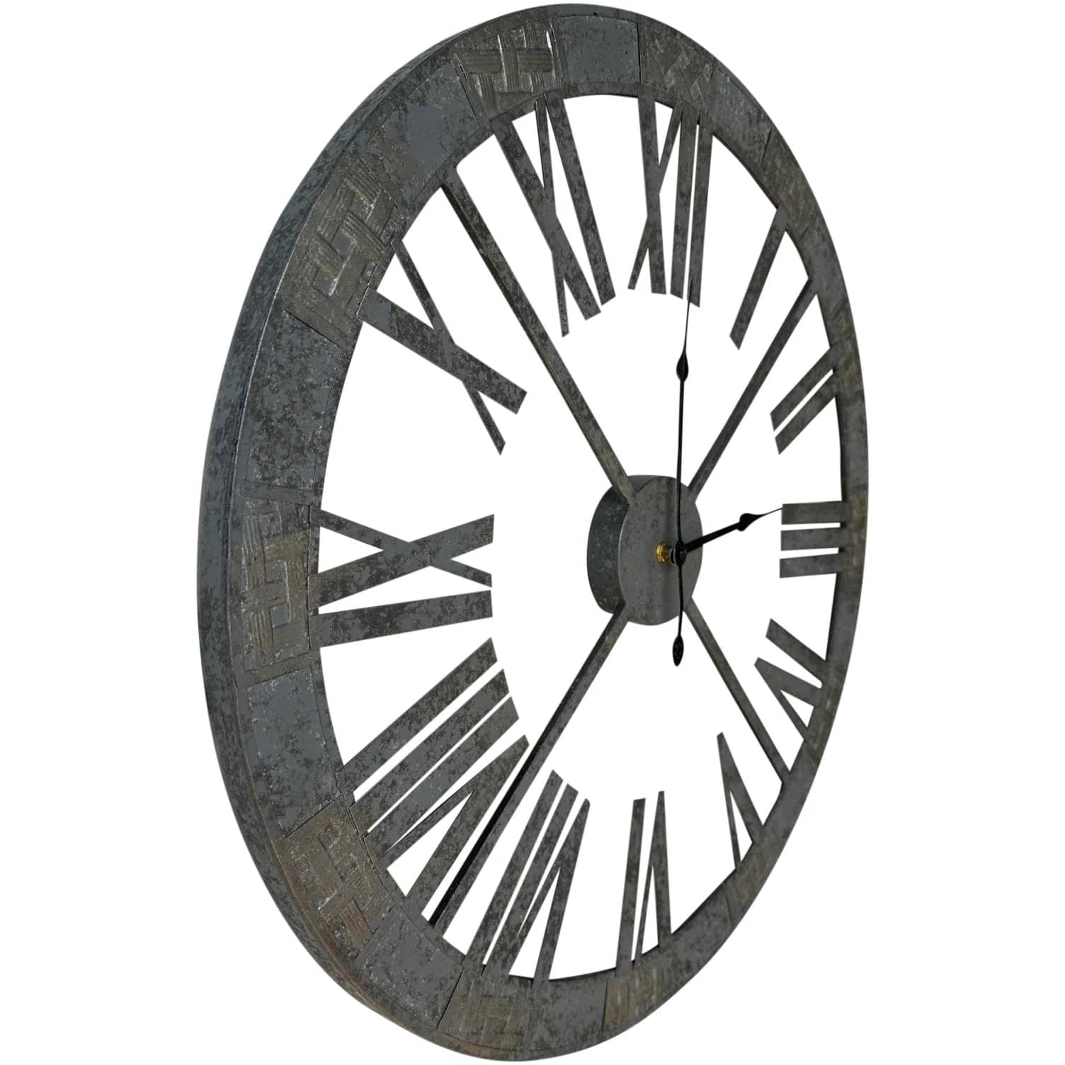 Rustic Roman Numeral Wall Clock - Image 5